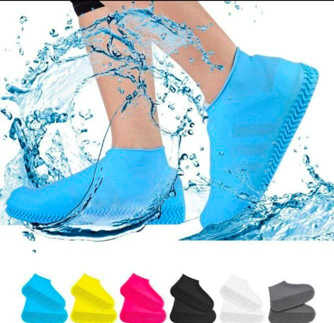 Reusable Waterproof Silicone Shoe Covers – Anti-Slip & Mudproof