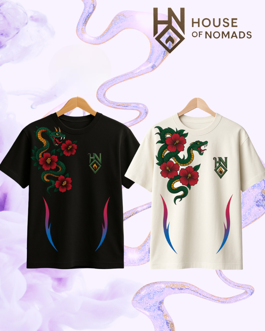 Serpent Bloom Tee