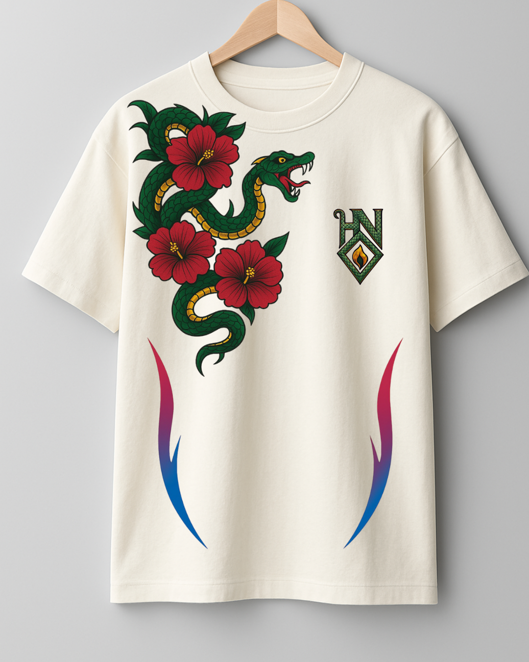Serpent Bloom Tee