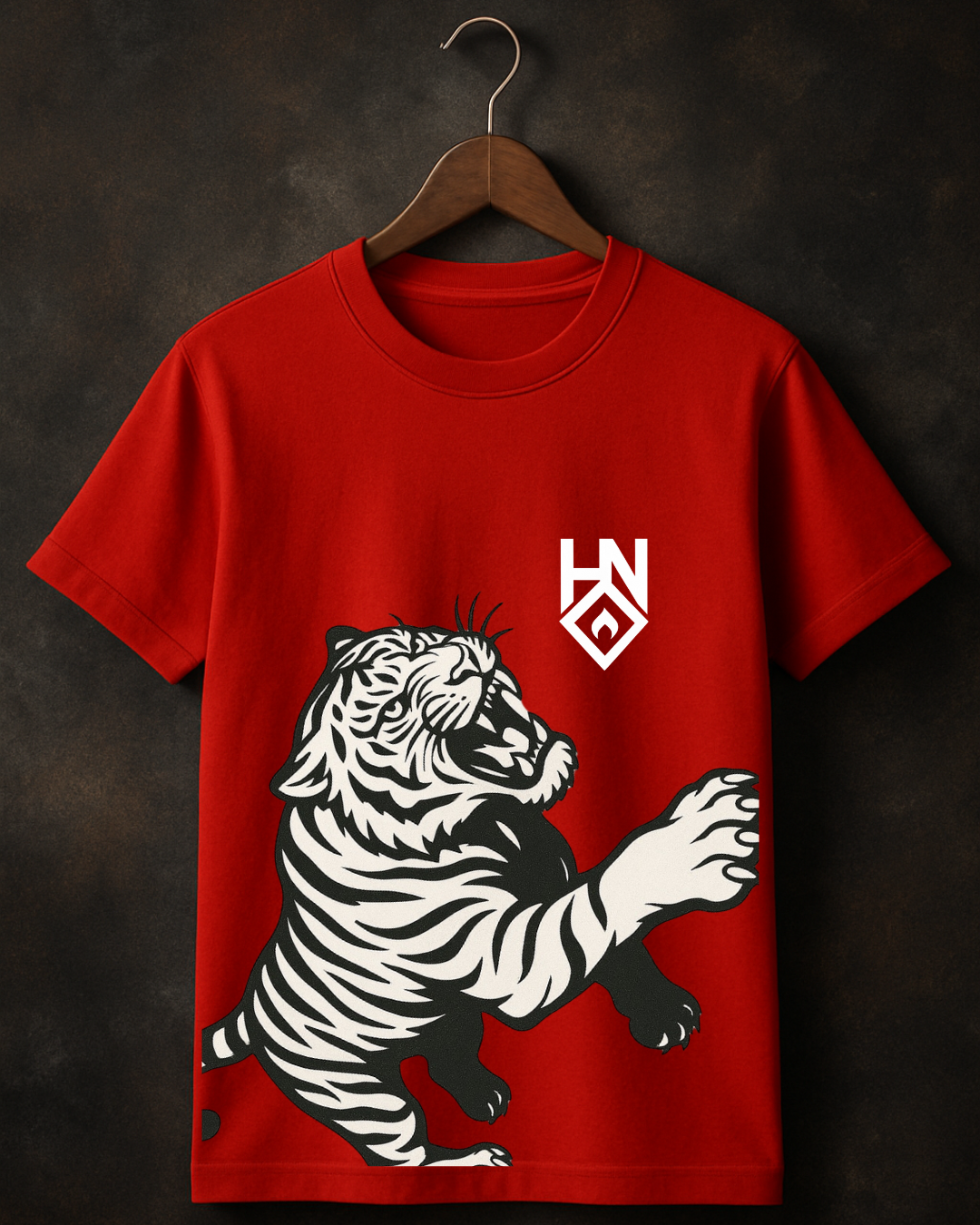 White Tiger Oversized T-Shirt – House of Nomads
