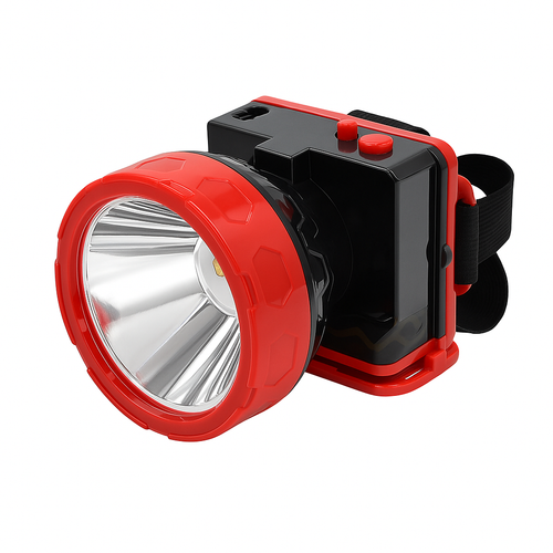 25W Rechargeable LED Headlamp – Ultra Bright, Waterproof, Adjustable Strap | Camping, Trekking, Night Work